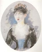 Edouard Manet Portrait de M Michel Levy (mk40) painting